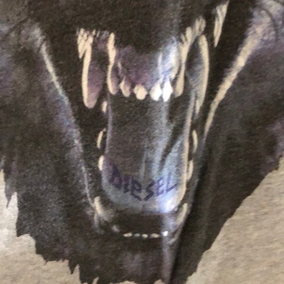 Diesel Wolf Graphic Tee - Picture 2 of 5